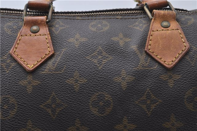 Authentic Louis Vuitton Monogram Speedy 30 Hand Boston Bag Old Model LV 5153D