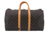Authentic Louis Vuitton Monogram Keepall 45 Travel Boston Bag M41428 LV 5155D