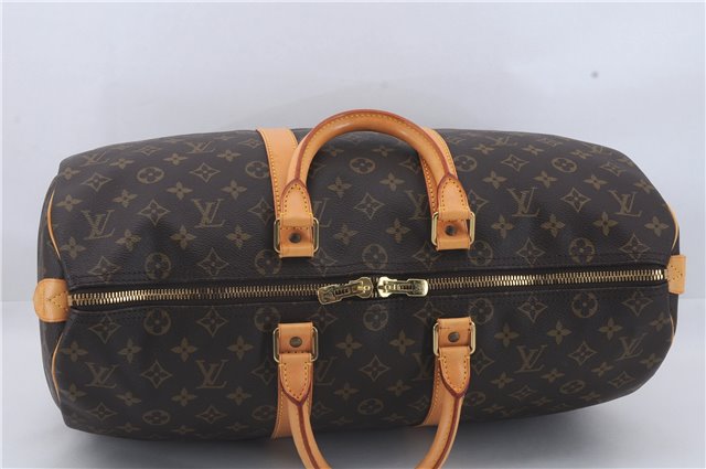 Authentic Louis Vuitton Monogram Keepall 45 Travel Boston Bag M41428 LV 5155D