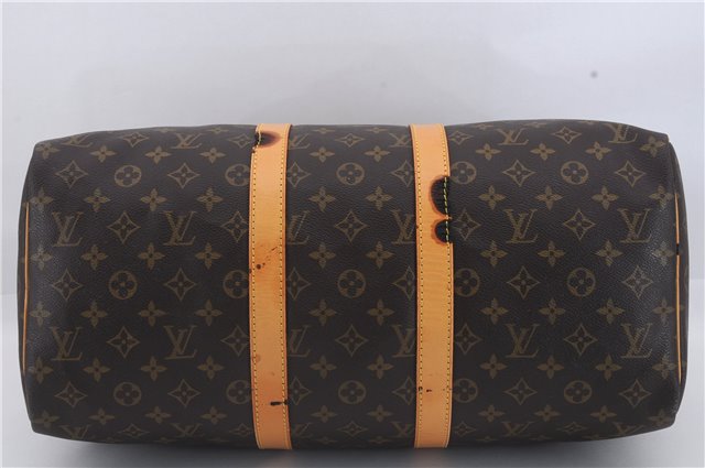 Authentic Louis Vuitton Monogram Keepall 45 Travel Boston Bag M41428 LV 5155D