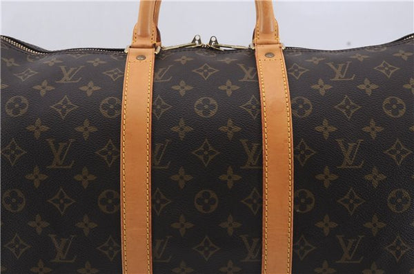 Authentic Louis Vuitton Monogram Keepall 45 Travel Boston Bag M41428 LV 5155D