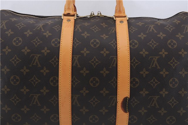 Authentic Louis Vuitton Monogram Keepall 45 Travel Boston Bag M41428 LV 5155D