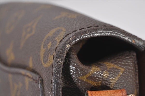 Authentic Louis Vuitton Monogram Saint Cloud MM M51243 Shoulder Cross Bag 5155I