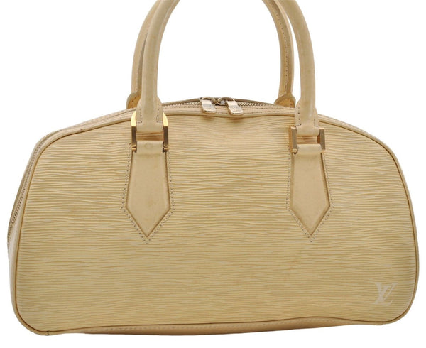 Auth Louis Vuitton Epi Jasmine 2Way Shoulder Hand Bag Light Yellow M5208A 5156D