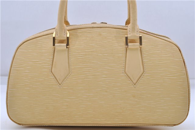 Auth Louis Vuitton Epi Jasmine 2Way Shoulder Hand Bag Light Yellow M5208A 5156D