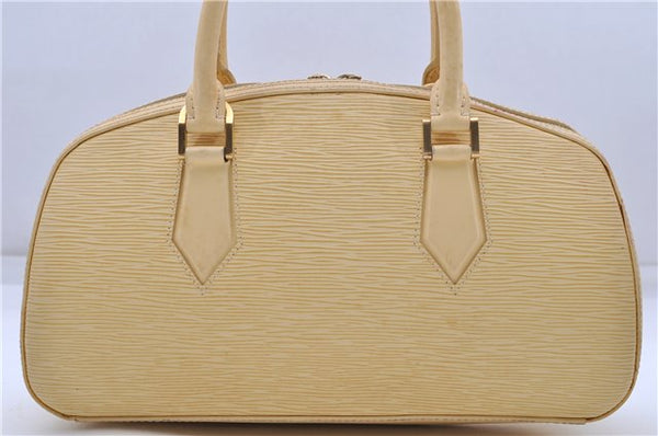 Auth Louis Vuitton Epi Jasmine 2Way Shoulder Hand Bag Light Yellow M5208A 5156D