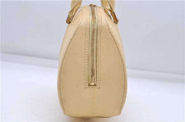 Auth Louis Vuitton Epi Jasmine 2Way Shoulder Hand Bag Light Yellow M5208A 5156D