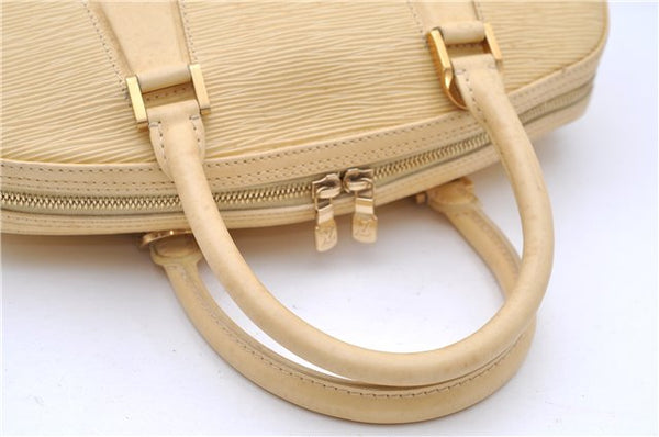 Auth Louis Vuitton Epi Jasmine 2Way Shoulder Hand Bag Light Yellow M5208A 5156D