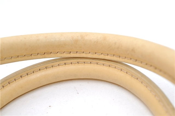 Auth Louis Vuitton Epi Jasmine 2Way Shoulder Hand Bag Light Yellow M5208A 5156D