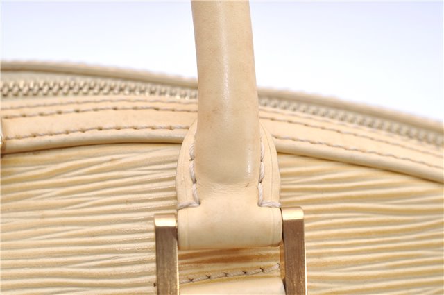 Auth Louis Vuitton Epi Jasmine 2Way Shoulder Hand Bag Light Yellow M5208A 5156D