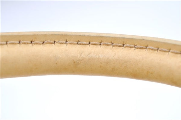 Auth Louis Vuitton Epi Jasmine 2Way Shoulder Hand Bag Light Yellow M5208A 5156D