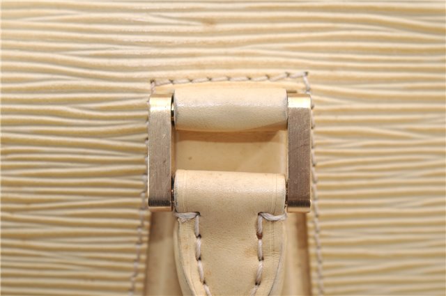 Auth Louis Vuitton Epi Jasmine 2Way Shoulder Hand Bag Light Yellow M5208A 5156D