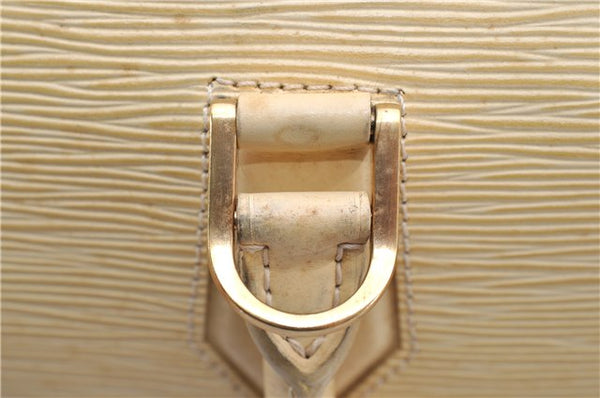 Auth Louis Vuitton Epi Jasmine 2Way Shoulder Hand Bag Light Yellow M5208A 5156D