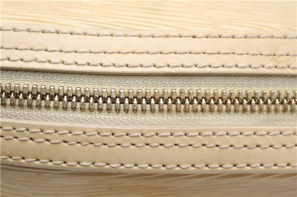 Auth Louis Vuitton Epi Jasmine 2Way Shoulder Hand Bag Light Yellow M5208A 5156D