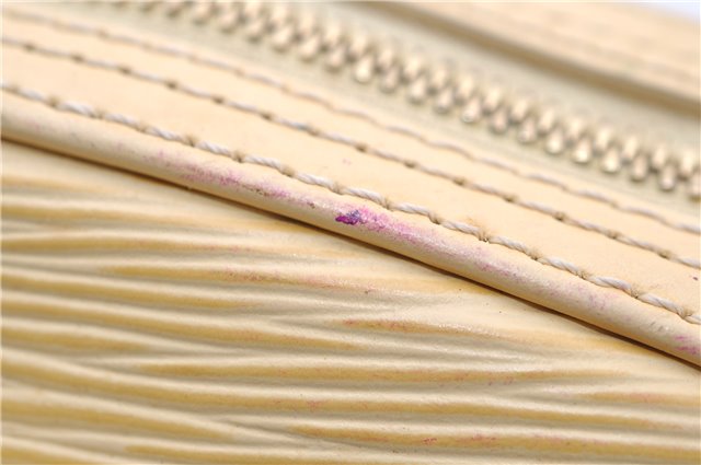 Auth Louis Vuitton Epi Jasmine 2Way Shoulder Hand Bag Light Yellow M5208A 5156D