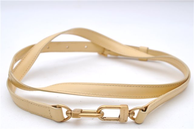 Auth Louis Vuitton Epi Jasmine 2Way Shoulder Hand Bag Light Yellow M5208A 5156D