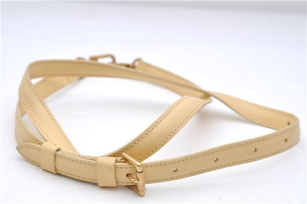 Auth Louis Vuitton Epi Jasmine 2Way Shoulder Hand Bag Light Yellow M5208A 5156D