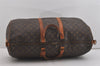 Authentic Louis Vuitton Monogram Keepall Bandouliere 55 M41414 Boston Bag 5156I