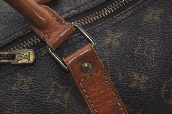 Authentic Louis Vuitton Monogram Keepall Bandouliere 55 M41414 Boston Bag 5156I