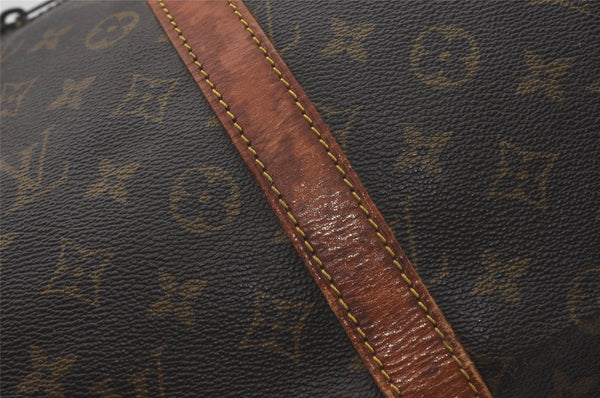 Authentic Louis Vuitton Monogram Keepall Bandouliere 55 M41414 Boston Bag 5156I