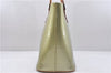 Authentic Louis Vuitton Vernis Houston Shoulder Bag M91053 Light Green LV 5158D