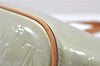 Authentic Louis Vuitton Vernis Houston Shoulder Bag M91053 Light Green LV 5158D