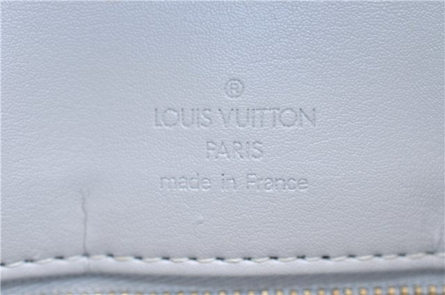 Authentic Louis Vuitton Vernis Houston Shoulder Bag M91053 Light Green LV 5158D