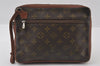Authentic Louis Vuitton Monogram Pochette Sport Clutch Hand Bag Old Model 5159I