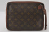 Authentic Louis Vuitton Monogram Pochette Sport Clutch Hand Bag Old Model 5159I