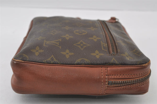 Authentic Louis Vuitton Monogram Pochette Sport Clutch Hand Bag Old Model 5159I