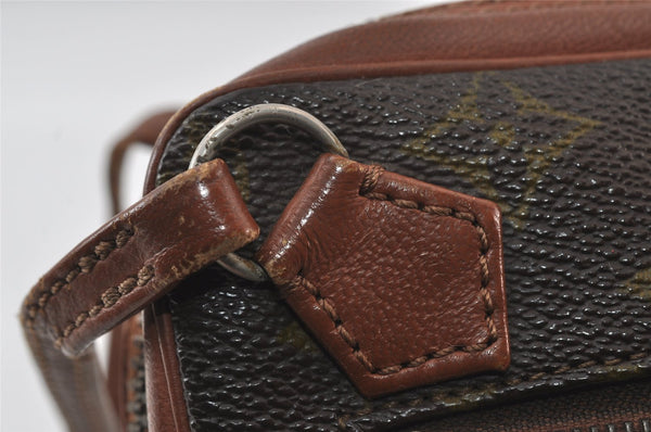 Authentic Louis Vuitton Monogram Pochette Sport Clutch Hand Bag Old Model 5159I