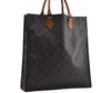 Authentic Louis Vuitton Monogram Sac Plat Hand Bag M51140 LV 5160D