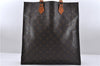 Authentic Louis Vuitton Monogram Sac Plat Hand Bag M51140 LV 5160D