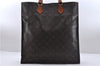 Authentic Louis Vuitton Monogram Sac Plat Hand Bag M51140 LV 5160D
