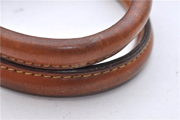 Authentic Louis Vuitton Monogram Sac Plat Hand Bag M51140 LV 5160D