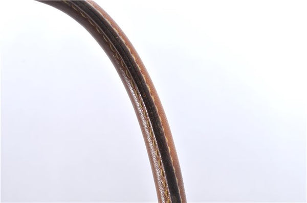 Authentic Louis Vuitton Monogram Sac Plat Hand Bag M51140 LV 5160D