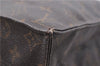 Authentic Louis Vuitton Monogram Sac Plat Hand Bag M51140 LV 5160D