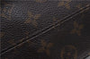 Authentic Louis Vuitton Monogram Sac Plat Hand Bag M51140 LV 5160D