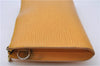 Auth LOUIS VUITTON Epi Pochette Accessoires Pouch Yellow M52959 LV Junk 5161C