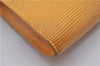 Auth LOUIS VUITTON Epi Pochette Accessoires Pouch Yellow M52959 LV Junk 5161C