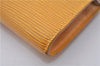 Auth LOUIS VUITTON Epi Pochette Accessoires Pouch Yellow M52959 LV Junk 5161C