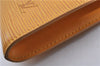 Auth LOUIS VUITTON Epi Pochette Accessoires Pouch Yellow M52959 LV Junk 5161C
