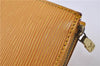 Auth LOUIS VUITTON Epi Pochette Accessoires Pouch Yellow M52959 LV Junk 5161C