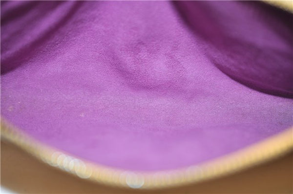 Auth LOUIS VUITTON Epi Pochette Accessoires Pouch Yellow M52959 LV Junk 5161C