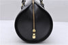 Authentic Louis Vuitton Epi Soufflot Black Hand Bag M52222 LV 5161D