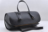 Authentic Louis Vuitton Epi Soufflot Black Hand Bag M52222 LV 5161D