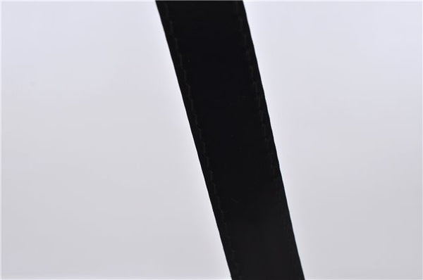 Authentic Louis Vuitton Epi Soufflot Black Hand Bag M52222 LV 5161D