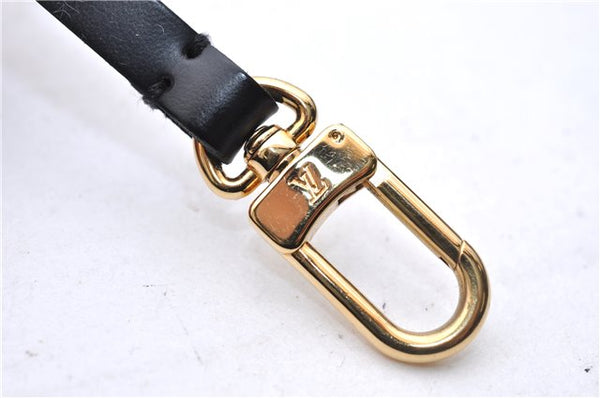 Authentic Louis Vuitton Epi Soufflot Black Hand Bag M52222 LV 5161D