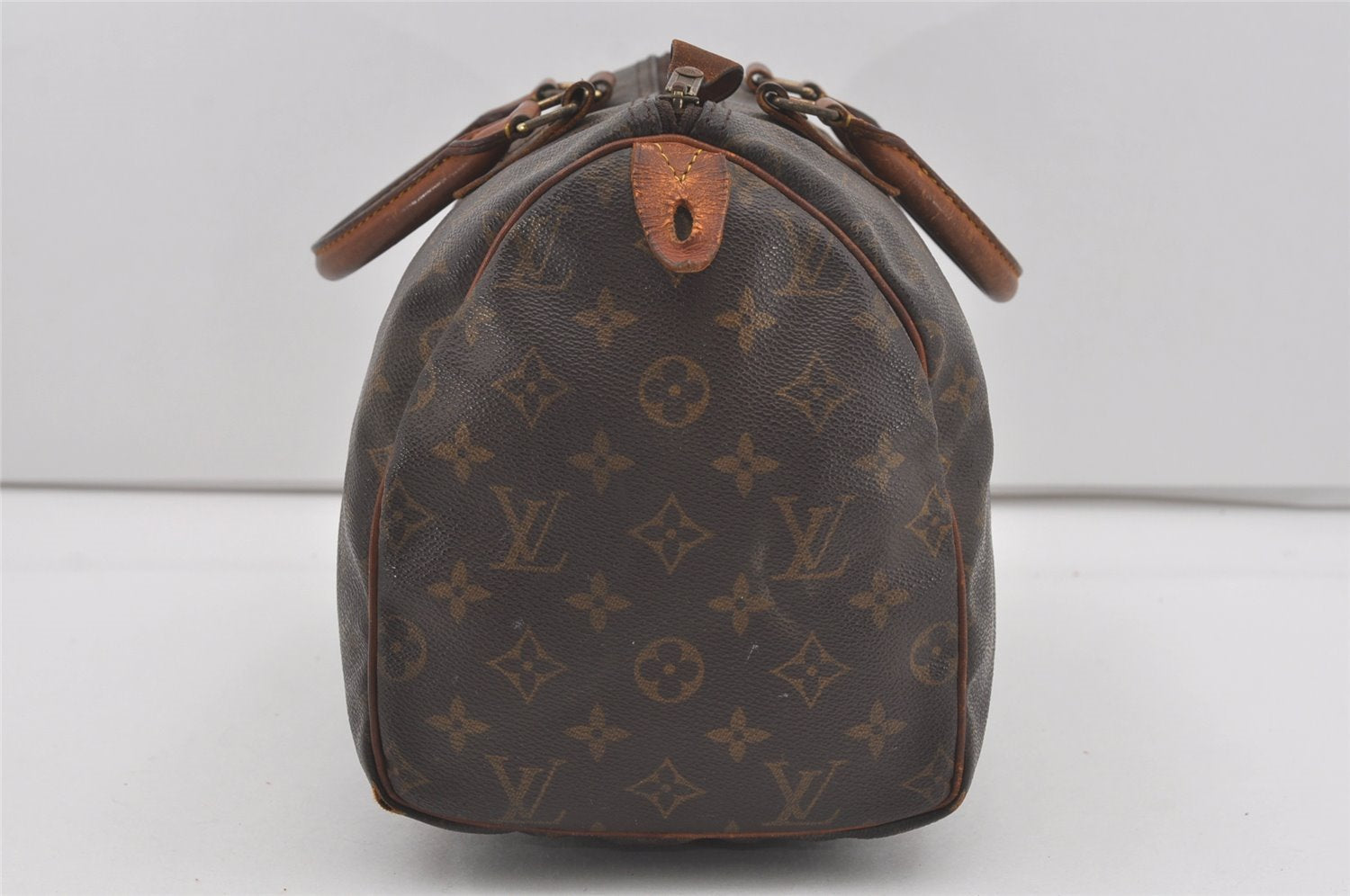 Authentic Louis Vuitton Monogram Speedy 30 Hand Boston Bag M41526 LV 5161I