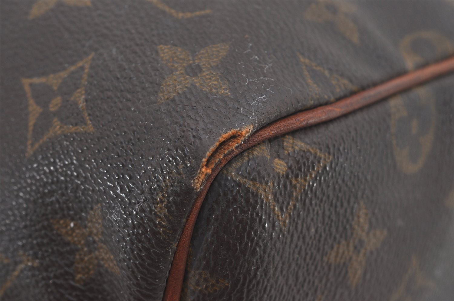 Authentic Louis Vuitton Monogram Speedy 30 Hand Boston Bag M41526 LV 5161I